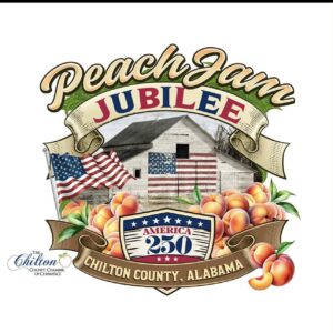 Peach Jam Jubilee 2026 sponsor event logo