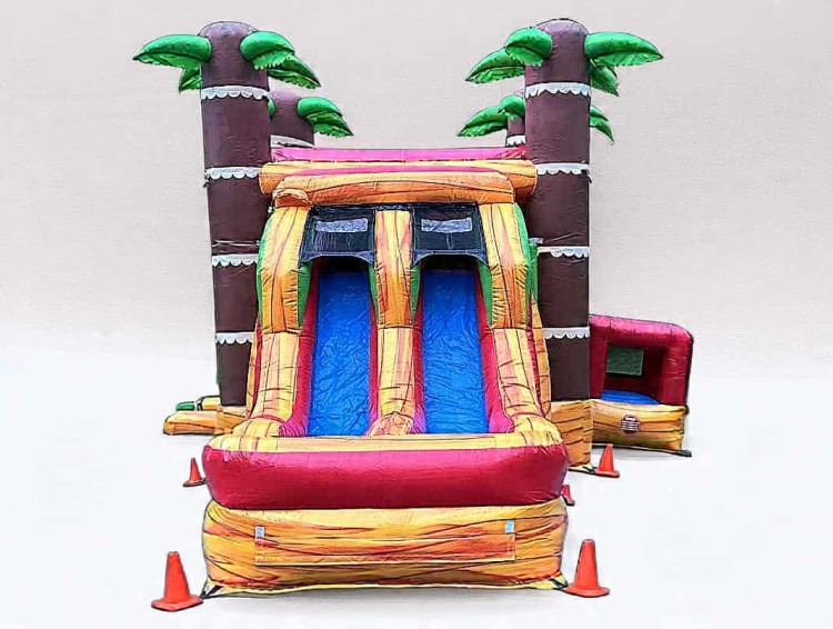 Island Fire Mega Dual Lane Combo Wet/Dry