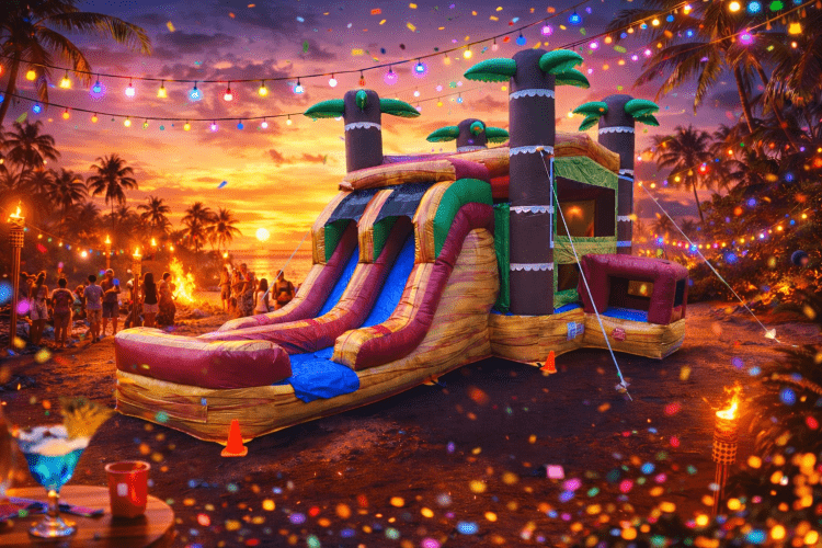 Island Fire Mega Dual Lane Combo Wet/Dry