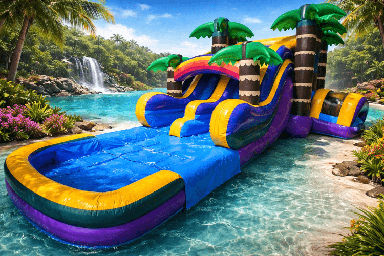 Rainbow Lagoon Dual Lane Combo