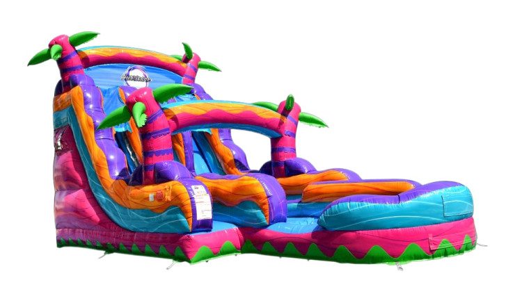 18ft Tropic Falls Dual Lane
