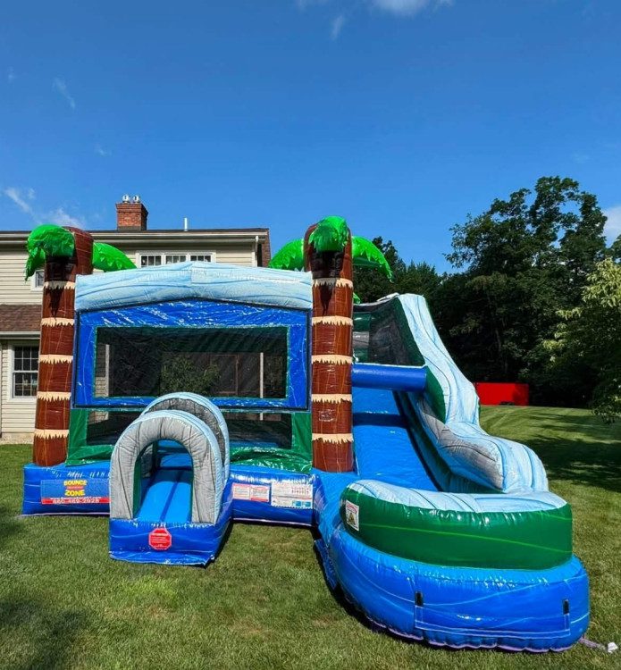 Tropical Jump and Slide Combo